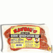 Savoie's Smoked Jalapeno Pork Sausage 16 oz Savoie's Smoked Jalapeno Pork Sausage 16 oz