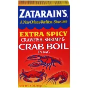 Zatarain's Crab & Shrimp Boil - Extra Spicy 3 oz Zatarain's Crab & Shrimp Boil - Extra Spicy 3 oz