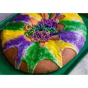 Cartozzo's Bavarian Cream King Cake Cartozzo's Bavarian Cream King Cake