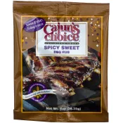 Cajun's Choice Spicy Sweet BBQ Rub 1 oz Cajun's Choice Spicy Sweet BBQ Rub 1 oz