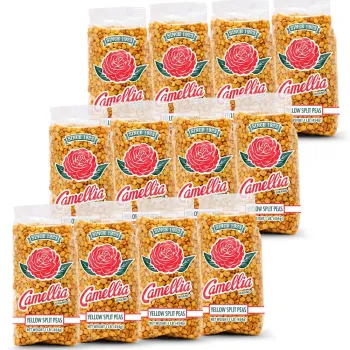 Camellia Brand Dry Yellow Split Peas 1lb - 12 Pack