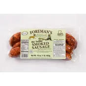 Foreman's Smoked Pork & Venison Sausage 16 oz