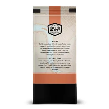 French Market Coffee Flavored Hazelnut 12 oz