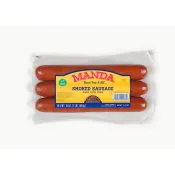 Manda's Smoked Green Onion Pork Sausage 16 oz