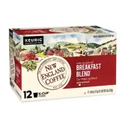 New England Breakfast Blend Single Serve 12 KCups New England Breakfast Blend Single Serve 12 KCups
