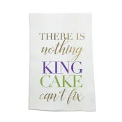 Nothing King Cake Can’t Fix Kitchen Towel Nothing King Cake Can’t Fix Kitchen Towel