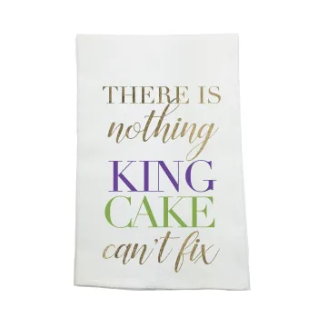 Nothing King Cake Can’t Fix Kitchen Towel