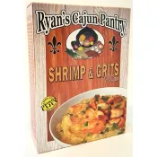 Ryan's Cajun Pantry Shrimp and Grits Mix 12 oz Ryan's Cajun Pantry Shrimp and Grits Mix 12 oz