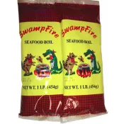 Swamp Fire Seafood Boil 1 lb Pack of 2 Swamp Fire Seafood Boil 1 lb Pack of 2