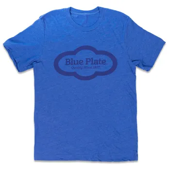 Blue Plate Unisex Tee