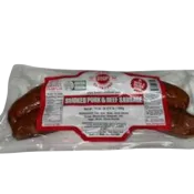 Best Stop Smoked Pork & Beef Sausage 14 oz