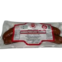 Best Stop Smoked Pork & Beef Sausage 14 oz