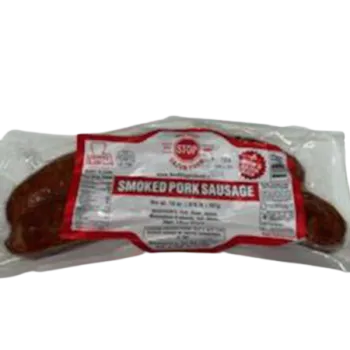 Best Stop Smoked Pork Sausage 14 oz
