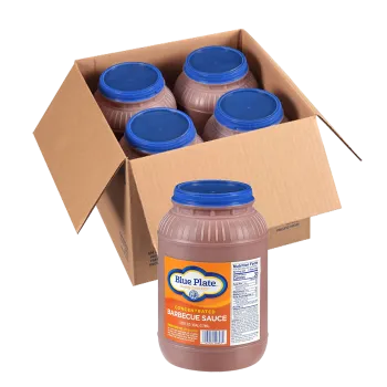 Blue Plate BBQ Sauce Concentrate Gallon Case