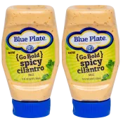 Blue Plate Spicy Cilantro Squeeze 12 Oz Pack of 2