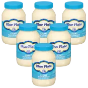 Blue Plate Light 30 oz Mayonnaise Pack of 6