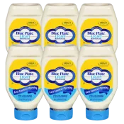 Blue Plate Light Squeeze Mayonnaise 18 oz - Pack of 6 Blue Plate Light Squeeze Mayonnaise 18 oz - Pack of 6