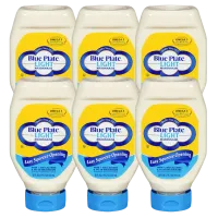 Blue Plate Light Squeeze Mayonnaise 18 oz - Pack of 6