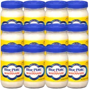 Blue Plate Mayonnaise 8 Ounce - 12 Pack Blue Plate Mayonnaise 8 Ounce - 12 Pack