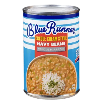 Blue Runner Navy Beans With Creole Mirepoix 16 oz