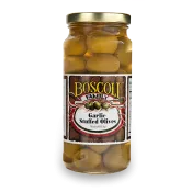 Boscoli Garlic Stuffed Olives 16 oz. Boscoli Garlic Stuffed Olives 16 oz.