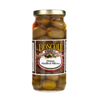 Boscoli - Onion Stuffed Olives 16 oz.