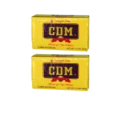CDM Dark Roast Coffee & Chicory (Auto Drip) 13 oz Brick Pack of 2