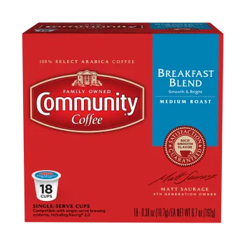 COMMUNITY Single Serve Breakfast Blend