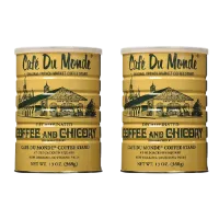 Cafe Du Monde Chicory Decaffeinated Coffee 13 oz 2 Pack