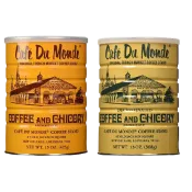 Cafe Du Monde Coffee and Chicory and Decaf Blend Bundle