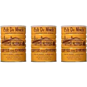 Cafe Du Monde Coffee Chicory, 15-Ounce Pack of 3