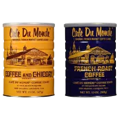 Cafe Du Monde Coffee and Chicory and French Roast Bundle