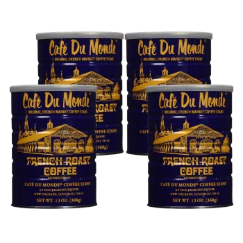 Cafe Du Monde French Roast Coffee 13 oz - 4 Pack