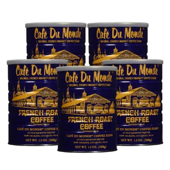 Cafe Du Monde French Roast Coffee 13 oz - 5 Pack