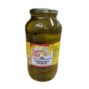 Cajun Chef Whole Hot Dill Pickles Gallon