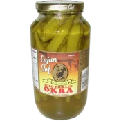 Cajun Chef Mild Pickled Okra 24 oz