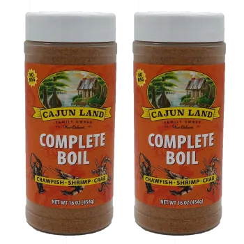 Cajun Land Complete Boil 16 oz - Pack of 2