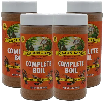 Cajun Land Complete Boil 16 oz - Pack of 4