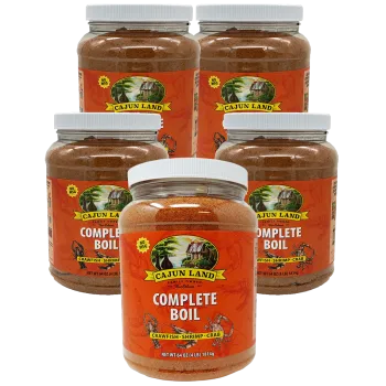 Cajun Land Complete Boil 64 oz Pack of 5