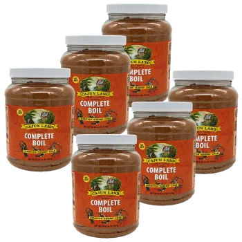 Cajun Land Complete Boil 64 oz Pack of 6