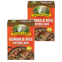 Cajun Land Gumbo & Rice Mix 7 oz Pack of 2