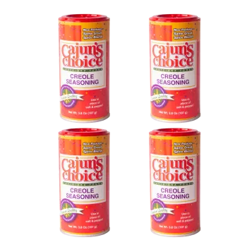 Cajun's Choice Creole Seasoning 3.8 Oz - Pack of 4