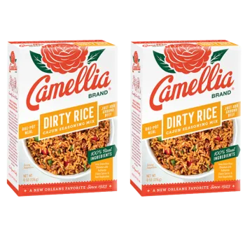 Camellia Dirty Rice Cajun Seasoning Mix 8 oz Pack of 2