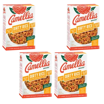 Camellia Dirty Rice Cajun Seasoning Mix 8 oz Pack of 4