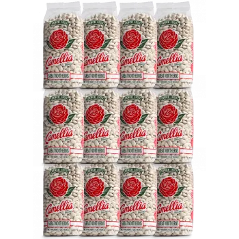 Camellia Great Northern Beans 1lb 12 Pack