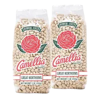 Camellia Brand Dry Great Northern Beans 1lb - 2 pack