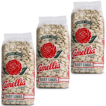 Camellia Brand Dry Baby Lima Beans 1lb - 3 pack