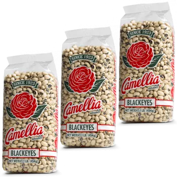 Camellia Black Eye Peas 1 pound - 3 Pack
