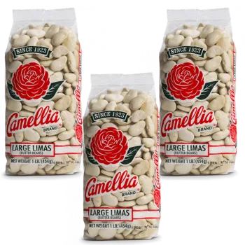 Camellia Brand Dry Large Lima Beans 1lb (2pk)