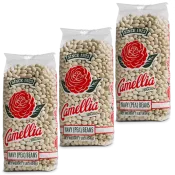 Camellia Navy Pea Beans 1 Pound - 3 Pack